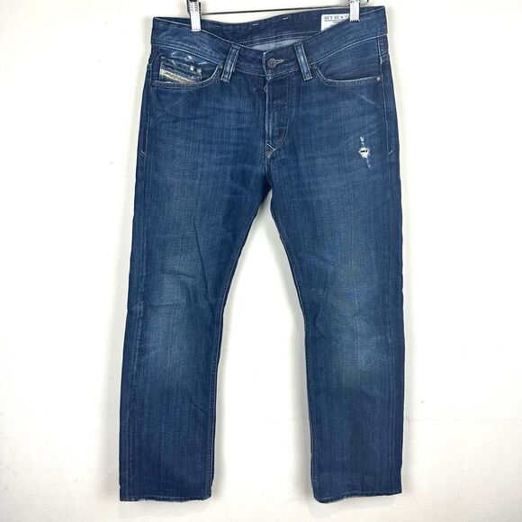 Diesel Distressed Viker Blue Denim Jeans Men’s 28 x 30 Read - Picture 1 of 14